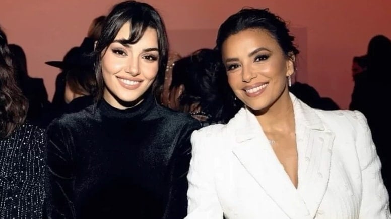 Hande Erçel ile Eva Longoria iki yıl sonra Paris’te buluştu