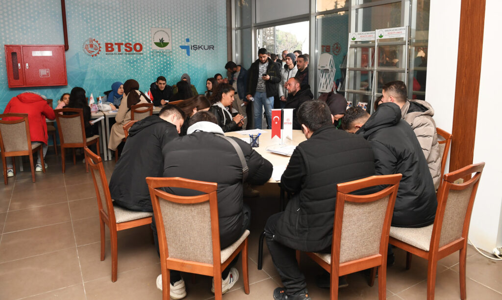 Bursa Osmangazi Belediyesi’nden istihdama katkı