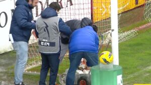 Koca maçı süt kurtardı! Dünya o görüntüleri konuşuyor