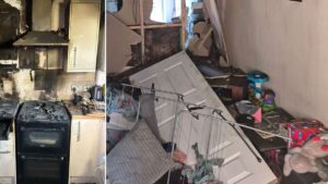 Mutfakta patladı ortalık savaş alanına döndü! Gelen telefonla kabusu yaşadı