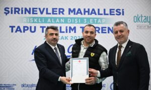 Bursa Yıldırım’da Tapu Sevinci