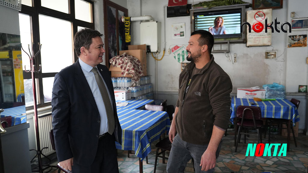 Başkan Aydın, Atıcılar Mahallesi’ni ziyaret etti