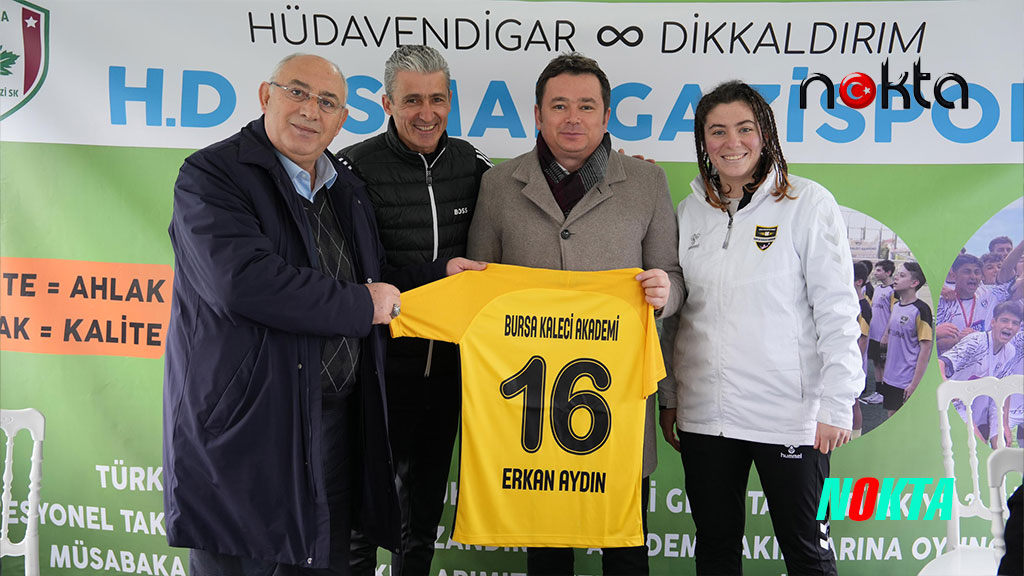 Başkan Aydın’dan Hüdavendigar Dikkaldırım Osmangazi SK’ya ziyaret