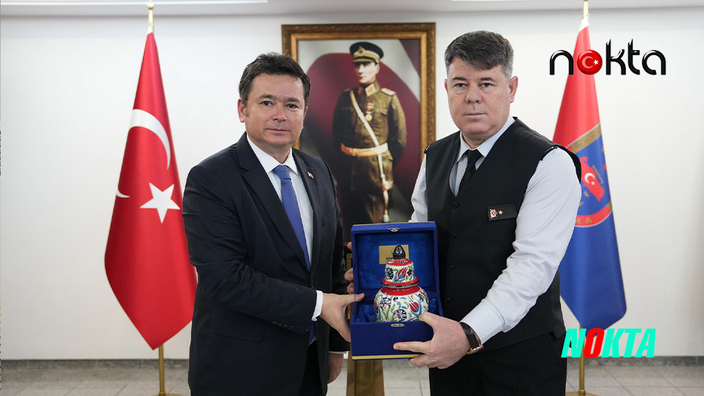 Başkan Aydın’dan Tuğgeneral Tataroğlu’na hayırlı olsun ziyareti