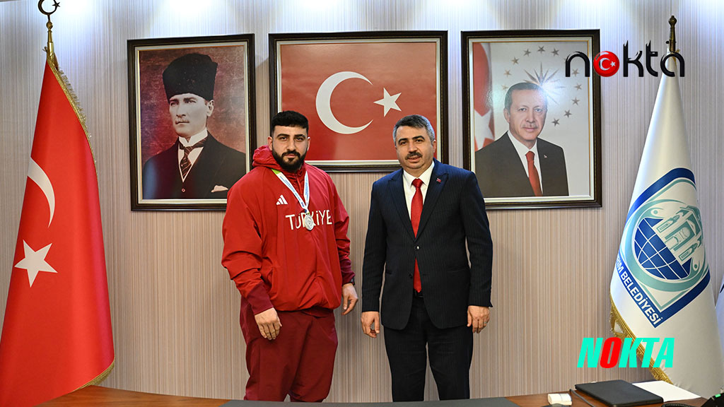 Başkan Yılmaz şampiyonları ağırladı