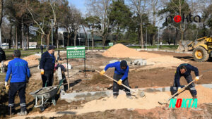 Bursa Osmangazi Belediyesi’nden gençlere basketbol sahası