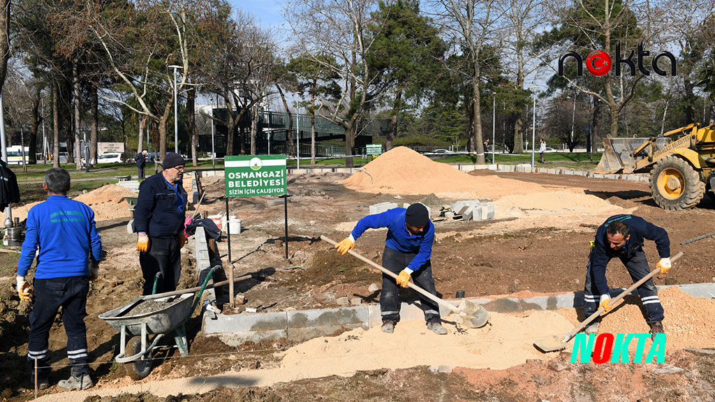 Bursa Osmangazi Belediyesi’nden gençlere basketbol sahası