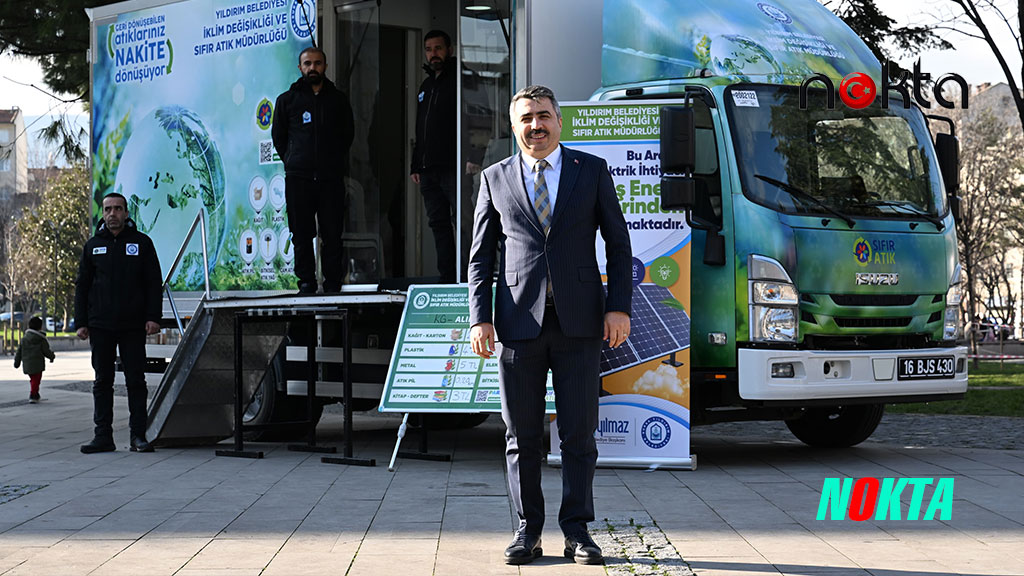 Bursa Yıldırım’da atıklar paraya dönüşüyor