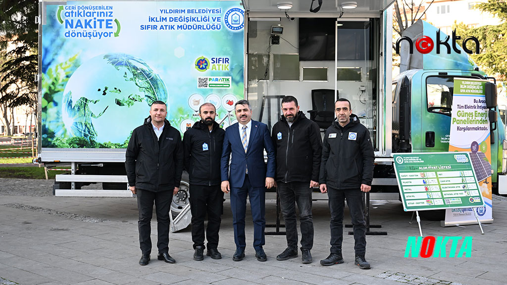 Bursa Yıldırım’da atıklar paraya dönüşüyor