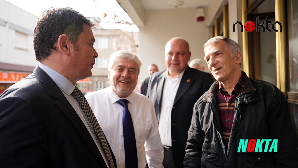 Bursa’da Başkan Aydın esnaf ve vatandaşlarla buluştu