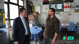 Bursa’da Başkan Aydın esnaf ve vatandaşlarla buluştu