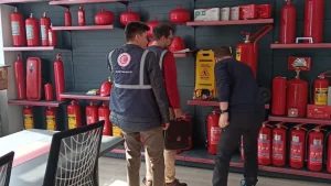 Bursa’da fahiş fiyata yangın tüpü satan 10 iş yeri hakkında işlem yapıldı