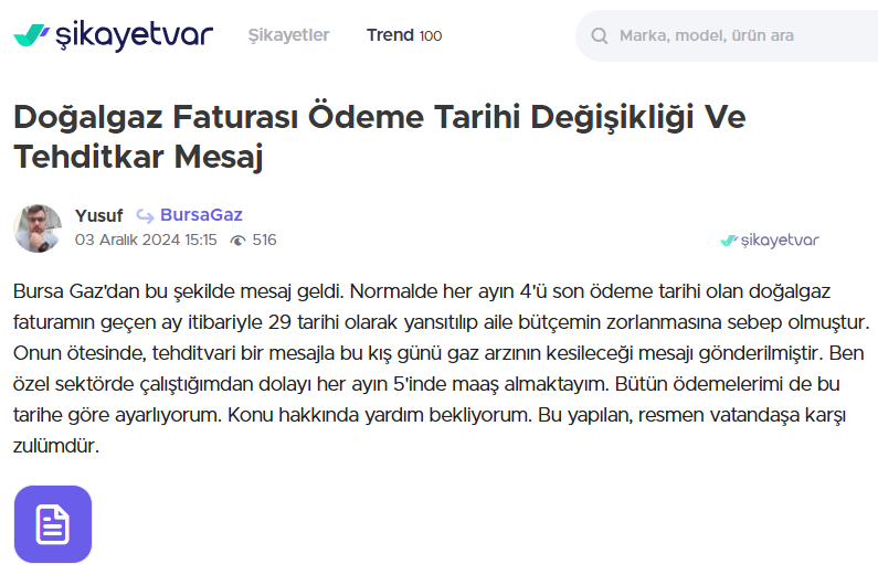 Bursagaz el değiştirirken halkı soyuyor mu?