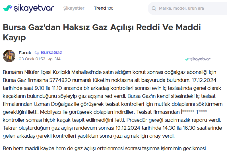 Bursagaz el değiştirirken halkı soyuyor mu?