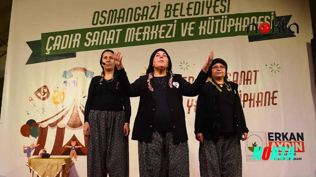 Maden ocağının köylerine verdiği zararı tiyatro ile duyuruyorlar