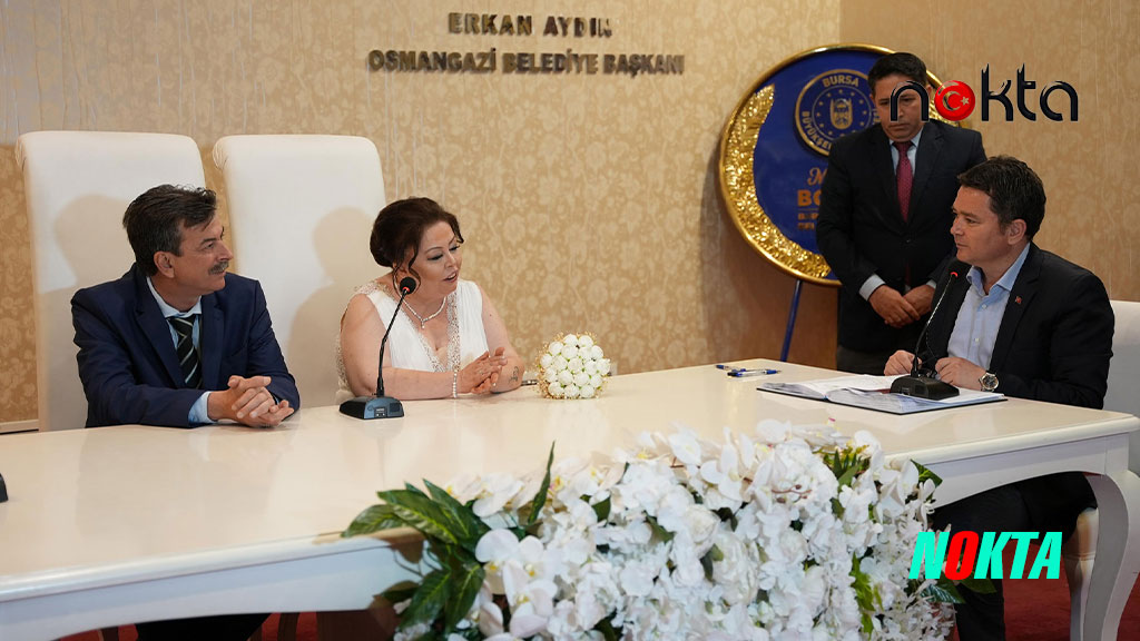 Osmangazi’de 1 yılda 6 bin 636 nikah kıyıldı