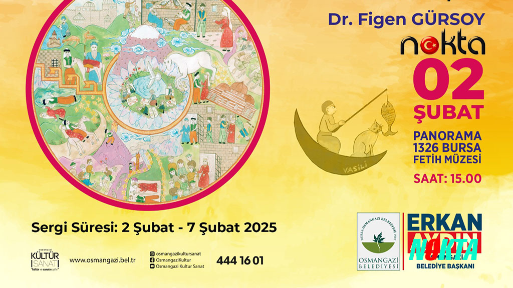 Osmangazi’de minyatür sanatıyla Yaşar Kemal sergisi