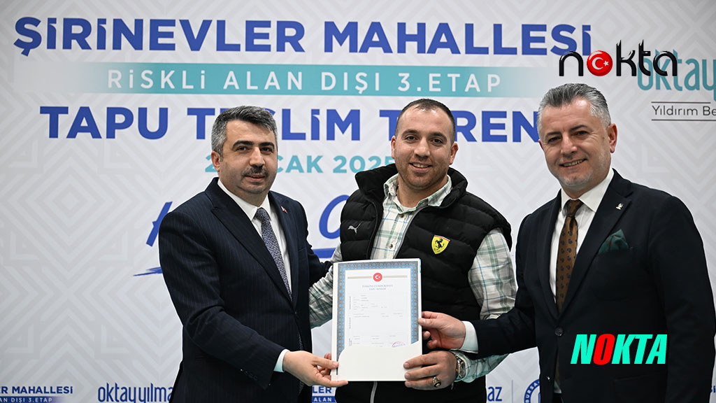 Yıldırım’da Tapu Sevinci