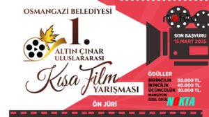 1. Altın Çınar Uluslararası Kısa Film Yarışması başvuruları başladı