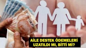 Şubat ayı aile destek ödemeleri yattı mı, devam edecek mi, bitti mi? Aile destek ödemesi uzatıldı mı?