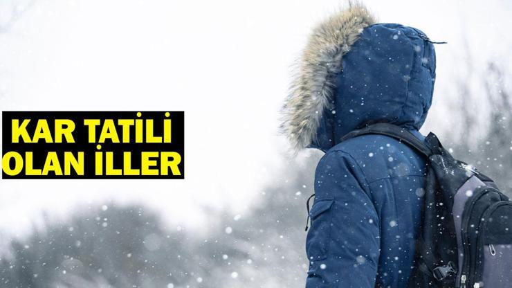 KAR TATİLİ OLAN İL LİSTESİ: 24 ŞUBAT OKULLAR TATİL Mİ? İstanbul’da pazartesi okullar tatil mi?