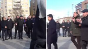 Belediye Başkanı tören alanını birbirine kattı: 6 Şubat anmasında bayrak krizi