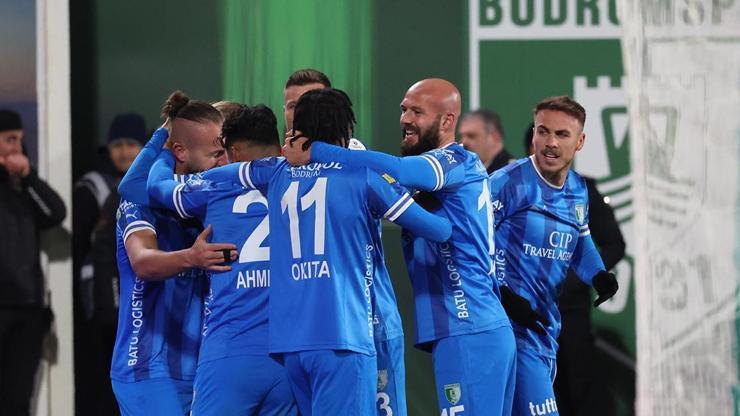 Bodrum FK, Hatayspor’dan 3 puanı tek golle aldı