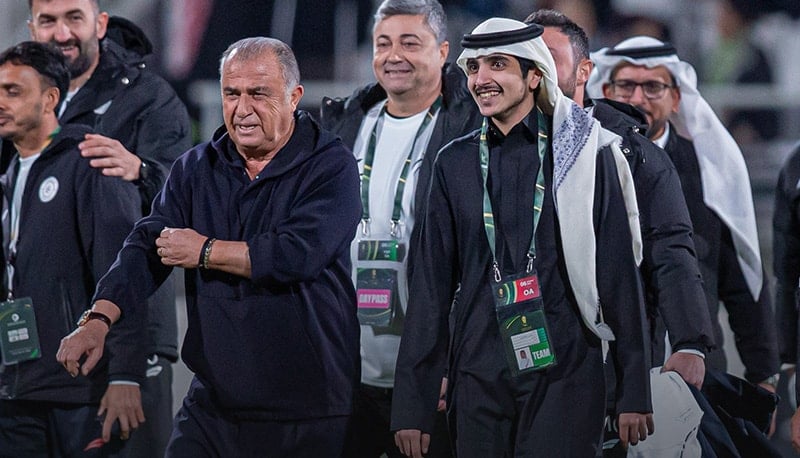 Fatih Terim gol yağdırdı Suudi başkan kesenin ağzını açtı