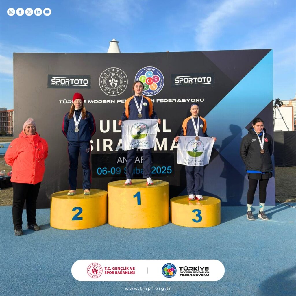Osmangazi Belediyespor’un gençlerinden çifte madalya