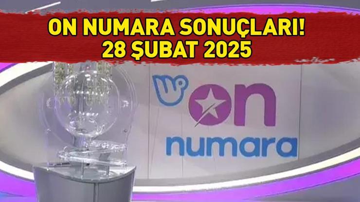 ON NUMARA SONUÇLARI 28 ŞUBAT 2025 | 799,7 bin TL büyük ikramiyeli On Numara sonuçları açıklandı mı, saat kaçta belli olur?