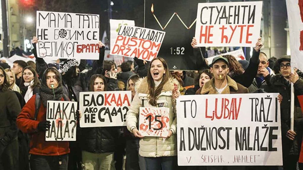 Sırbistan’da Z kuşağının siyasi uyanışı: ‘Bu bir ideoloji meselesi değil’