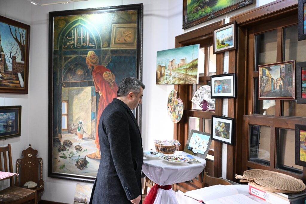 Başkan Yılmaz’dan Bursa’nın Sanat Köprüsü’ne ziyaret