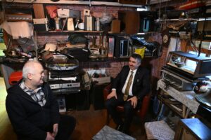 Başkan Yılmaz’dan ‘Nostalji Doktoru’na Ziyaret