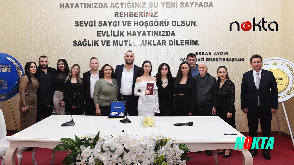 Başkan Aydın 14 Şubat Sevgililer Günü’nde nikah kıydı