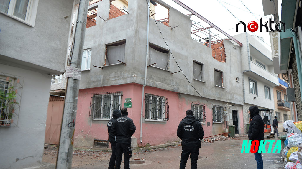 Bursa’da Kaçak inşaata zamanında müdahale