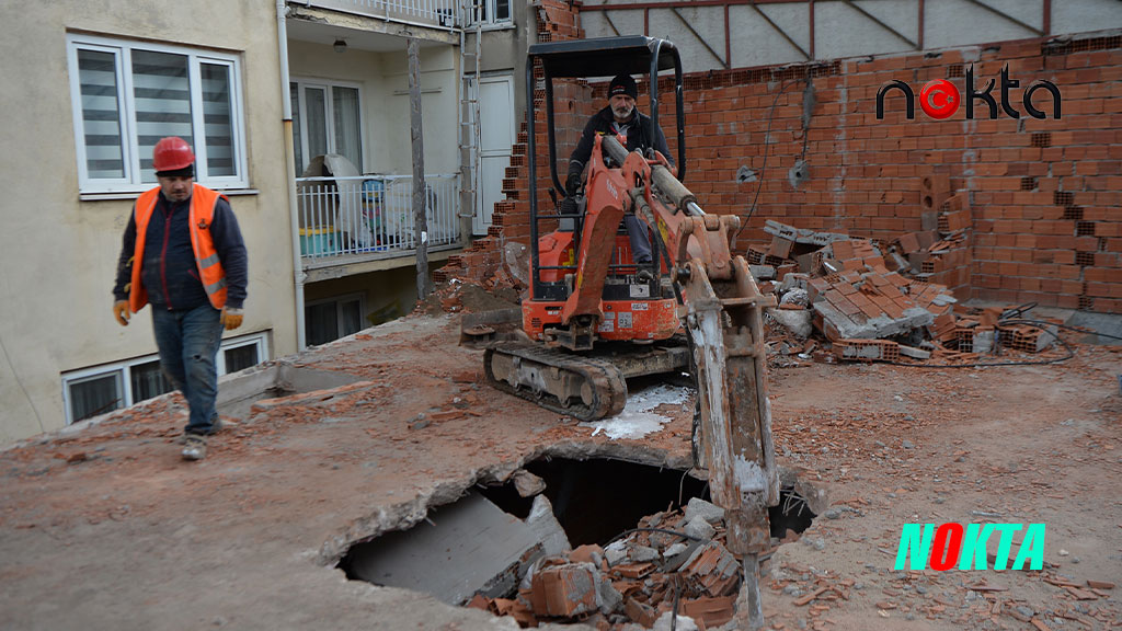 Bursa’da Kaçak inşaata zamanında müdahale