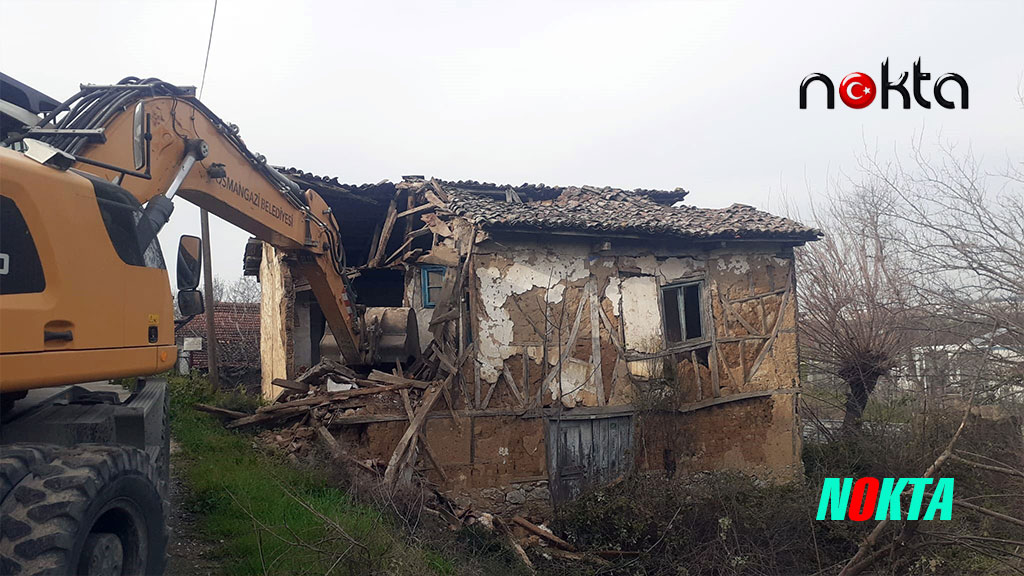 Metruk bina yıkımları hız kazandı