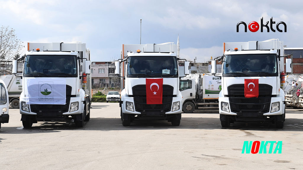 Osmangazi’nin temizlik filosuna 17 araç eklendi