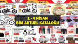 1-4 NİSAN BİM AKTÜEL KATALOĞU! 1-4 Nisan BİM Aktüel’de Neler İndirimde? İşte BİM Aktüel Ürünler Listesi