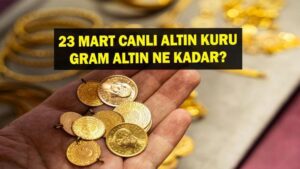 24 MART ALTIN FİYATLARI: Gram Altın Ne Kadar? Çeyrek, Yarım, Cumhuriyet Altını Ne Kadar? 24 Mart Canlı Altın Kuru!
