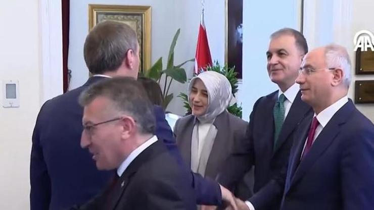 DEM Parti heyeti, AK Parti’yi ziyaret ediyor