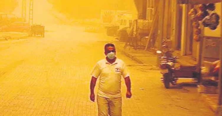 Çöl tozu akciğerleri vuruyor