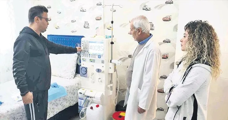 Evde diyalize devletten tam destek