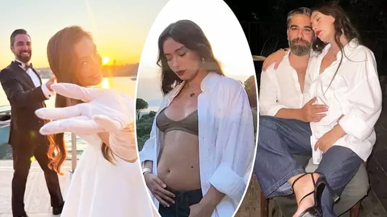 Neslihan Atagül ile Kadir Doğulu çiftinin bebekleri dünyaya geldi