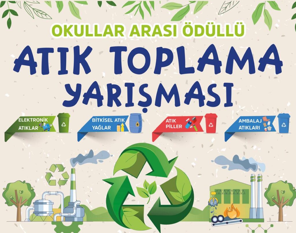 Okullar Arası Ödüllü Atık Toplama Yarışması başladı
