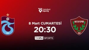 Trabzonspor – Hatayspor maçı canlı izle: Trabzonspor – Hatayspor maçı kadrosu/ muhtemel 11’ler!