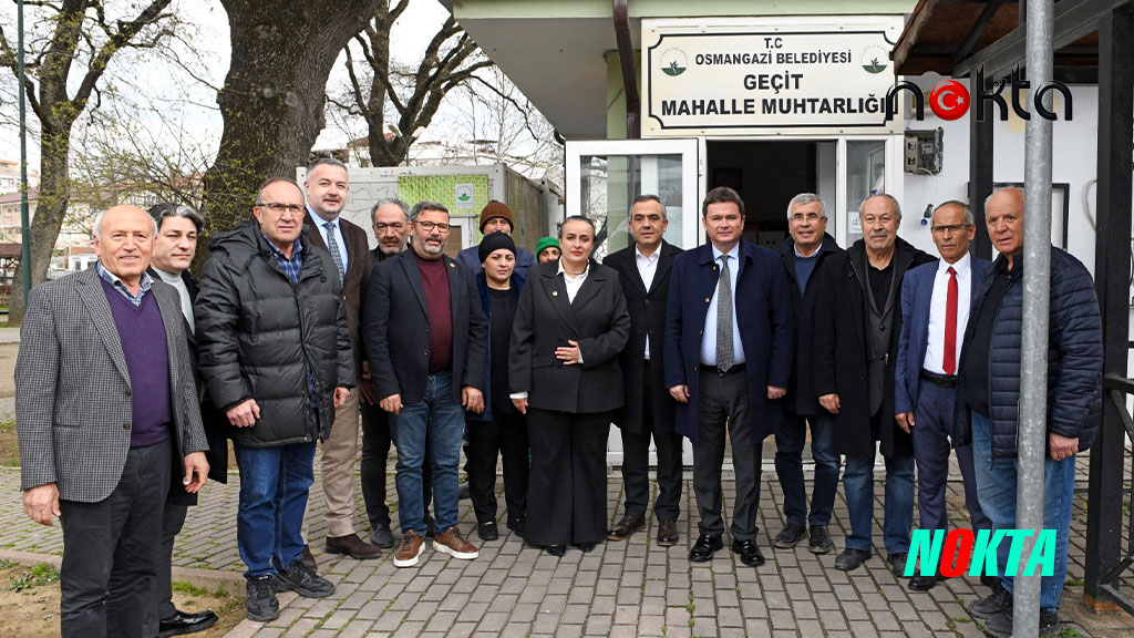 Başkan Aydın ilçeyi mahalle mahalle geziyor