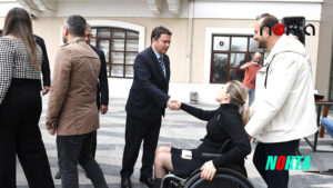 Başkan Aydın, Osmangazi ailesiyle bayramlaştı