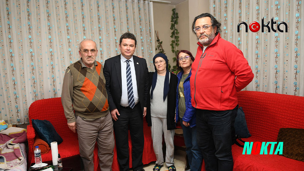 Başkan Aydın’dan iftar sonrası ev ziyaretleri