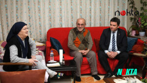 Başkan Aydın’dan iftar sonrası ev ziyaretleri